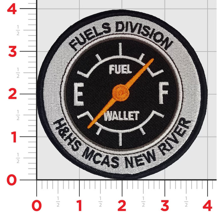 Official MCAS New River H&HS Fuels Division Patch (N)