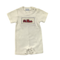 Ole Miss Vive La Fete Collegiate Hand Smocked T-Shirt Long-All