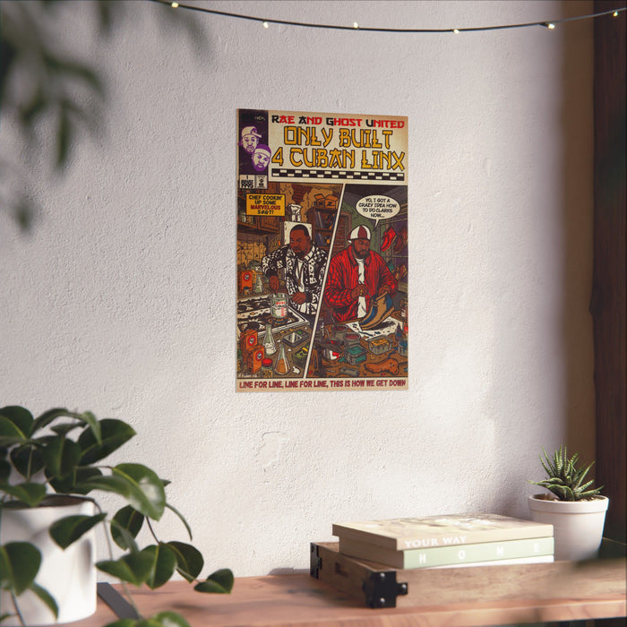 Only Built 4 Cuban Linx - Matte Vertical Posters