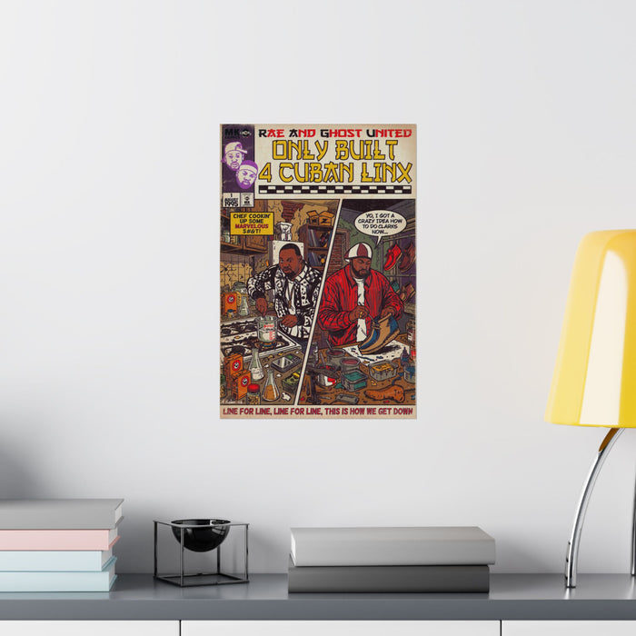Only Built 4 Cuban Linx - Matte Vertical Posters