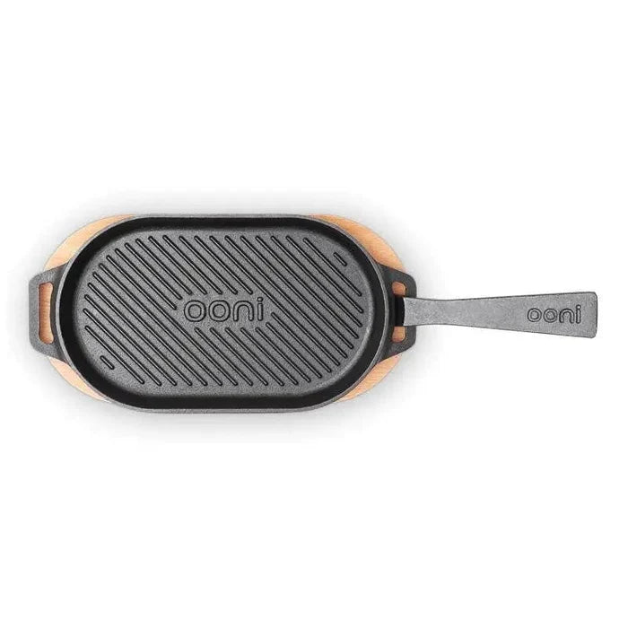 Ooni Grizzler Cast Iron Grill Pan Griddles & Grill Pans 12025757