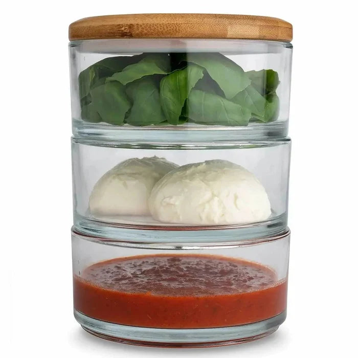 Ooni Stack - Glass Bowls With Lid Kitchen Tools & Utensils 12038589