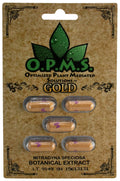 OPMS Gold Kratom Extract Capsules – 5 pack