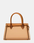 PEACH Jelly Bag Tan Mini Crossbody Top-Handle Handbag | Steve Madden