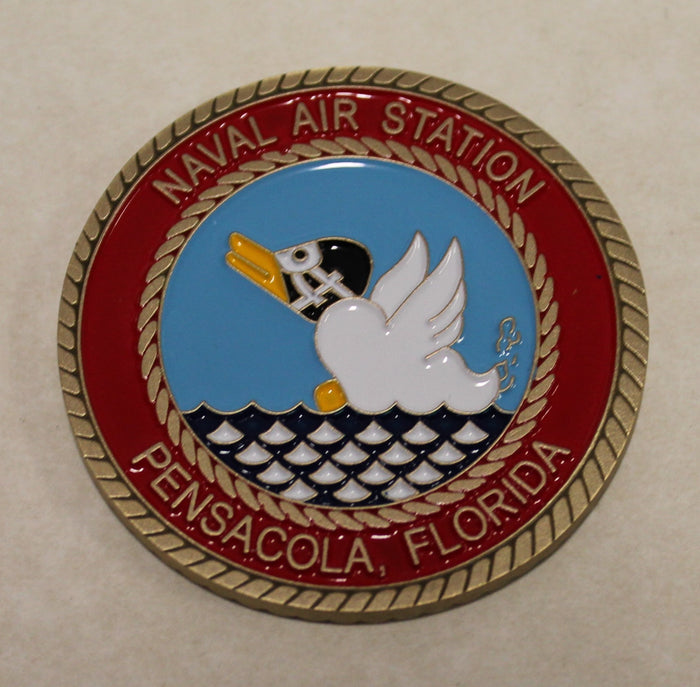 Pensacola Florida Naval Air Station NAS Navy Challenge Coin