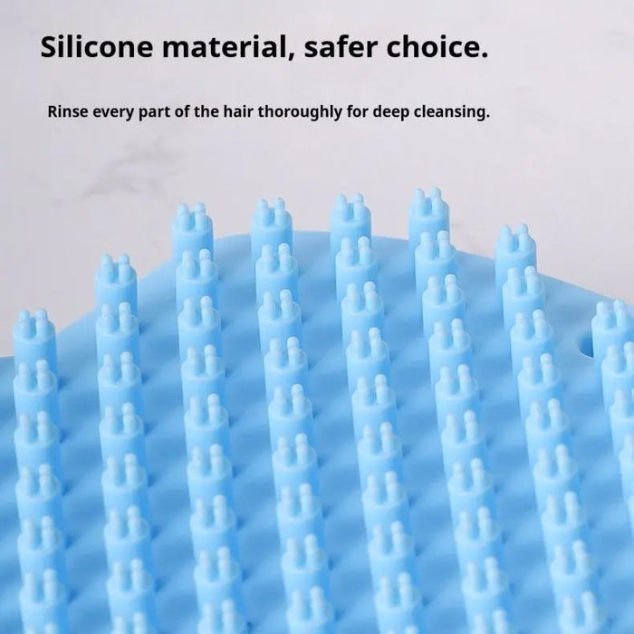 Pet Grooming Brush – Soft Bath & Massage Tool for Dogs & Cats