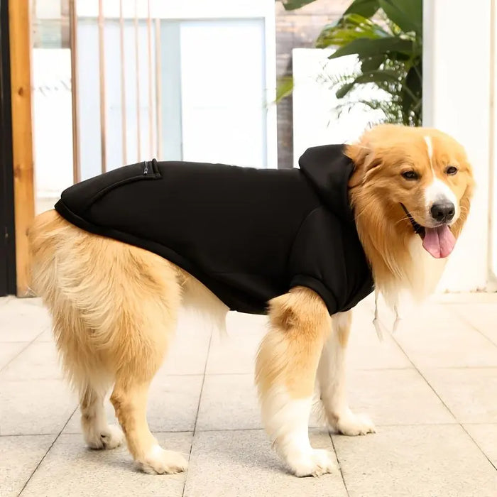 Pet Hoodie – Soft Fleece Dog Clothes with Hood & Pocket
