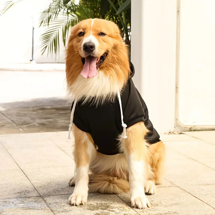 Pet Hoodie – Soft Fleece Dog Clothes with Hood & Pocket