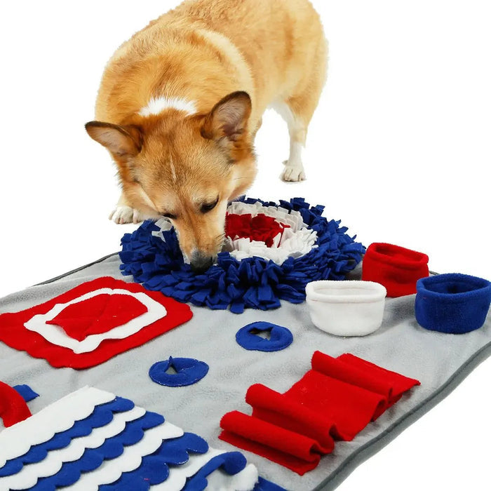 Pet Snuffle Mat – Enrichment Feeding Mat for Mental Stimulation