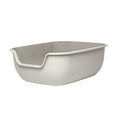 The Petfusion BetterBox Cat Litter Box is a white plastic box with a handle, designed for easy carrying.