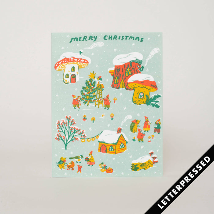 PHOEBE WAHL -- Merry Christmas Village: Plastic sleeve