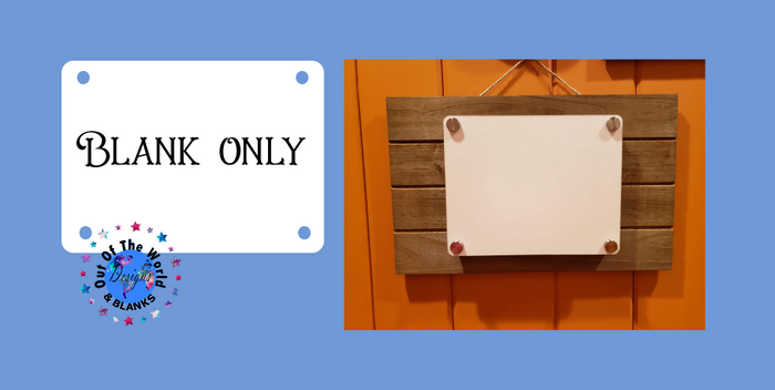 Photo panel with 4 holes - 2 different sizes to choose from