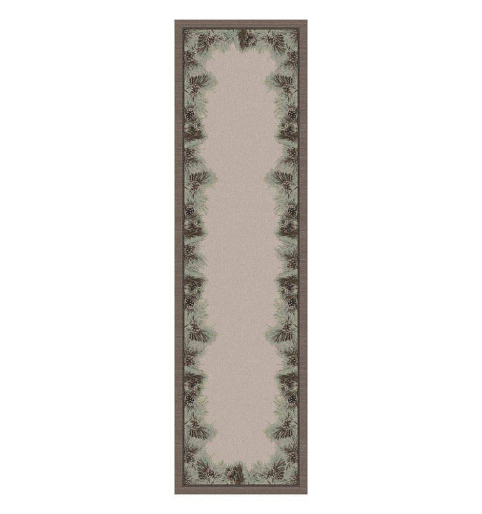 Pines & Needles Cabin Floor Runner - Made in the USA - Your Western Decor