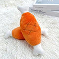 Plush Squeaky Dog Toy – Chicken Leg Chew Toy for Pets