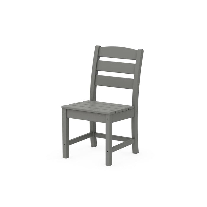POLYWOOD Lakeside Dining Side Chair Outdoor Chairs Slate Grey 12042292