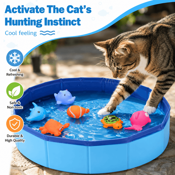 Portable PVC Bath Pool & Interactive Water Play Pool Fursera