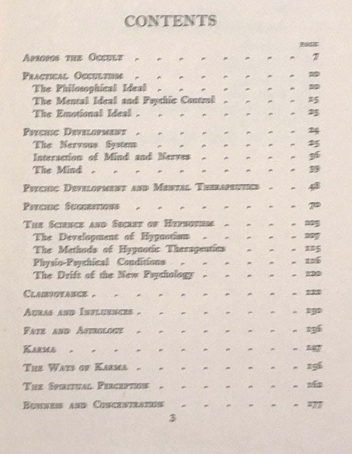 PRACTICAL OCCULTISM - W. KENILWORTH, 1st 1921 - PSYCHIC ASTROLOGY SOUL KARMA