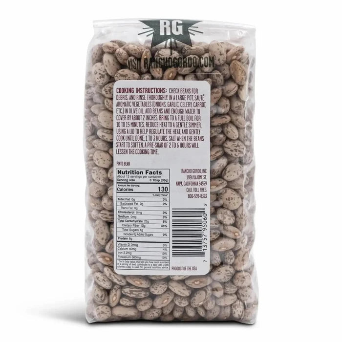 Rancho Gordo Pinto Beans Beans 12042839