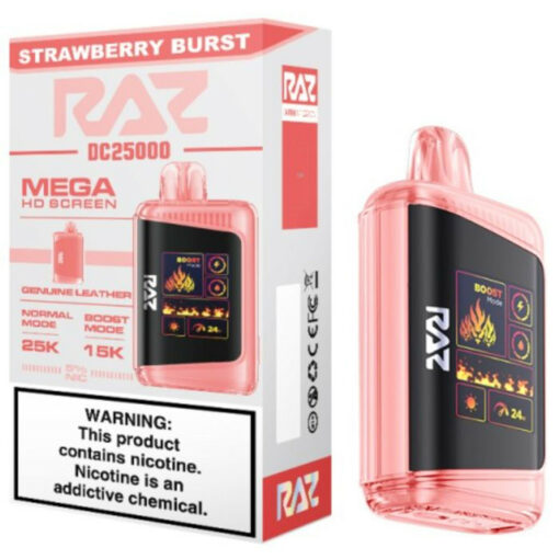 RAZ DC25000 - Mega Screen Disposable Nicotine
