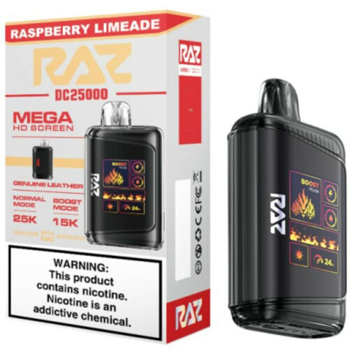 RAZ DC25000 - Mega Screen Disposable Nicotine