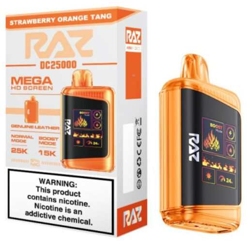 RAZ DC25000 - Mega Screen Disposable Nicotine