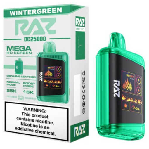 RAZ DC25000 - Mega Screen Disposable Nicotine