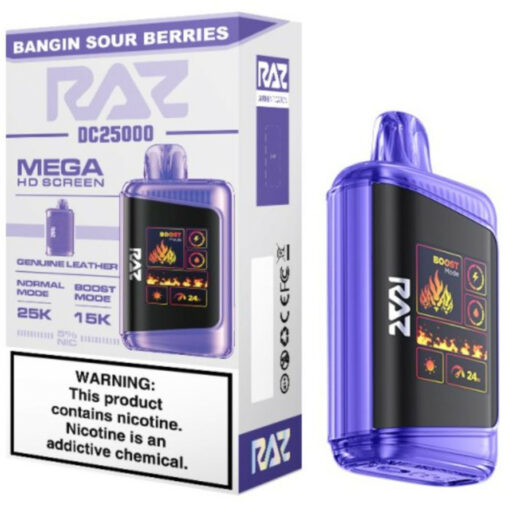 RAZ DC25000 - Mega Screen Disposable Nicotine