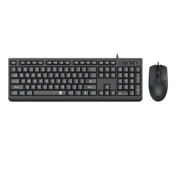 Redragon BS-7543 Wired Keyboard and Mouse Combo - Black