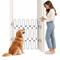 Retractable Dog Gate for Front Door – Tall Metal Pet Safety Barrier Fursera