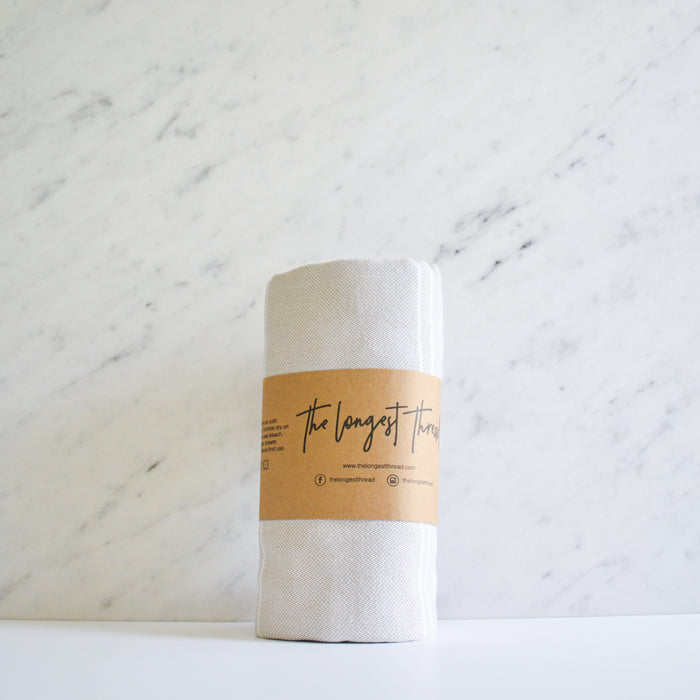 Saltwater Gray Turkish Towel