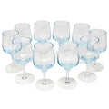 Vintage Sasaki Azure Blue Sherry Glasses | The Hour Shop