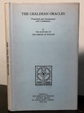 Scarce THE CHALDEAN ORACLES, Shrine of Wisdom 1st/1st 1979 MAGIC SPELLS HERMETIC
