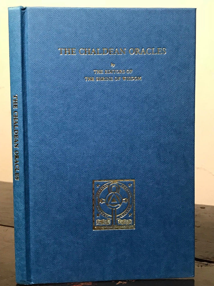 Scarce THE CHALDEAN ORACLES, Shrine of Wisdom 1st/1st 1979 MAGIC SPELLS HERMETIC