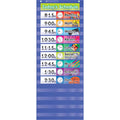 Scholastic Daily Schedule Pocket Chart, Blue (SC 511498)