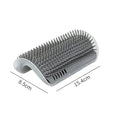 Self Grooming Pet Brush – Corner Massage Tool for Cats & Dogs