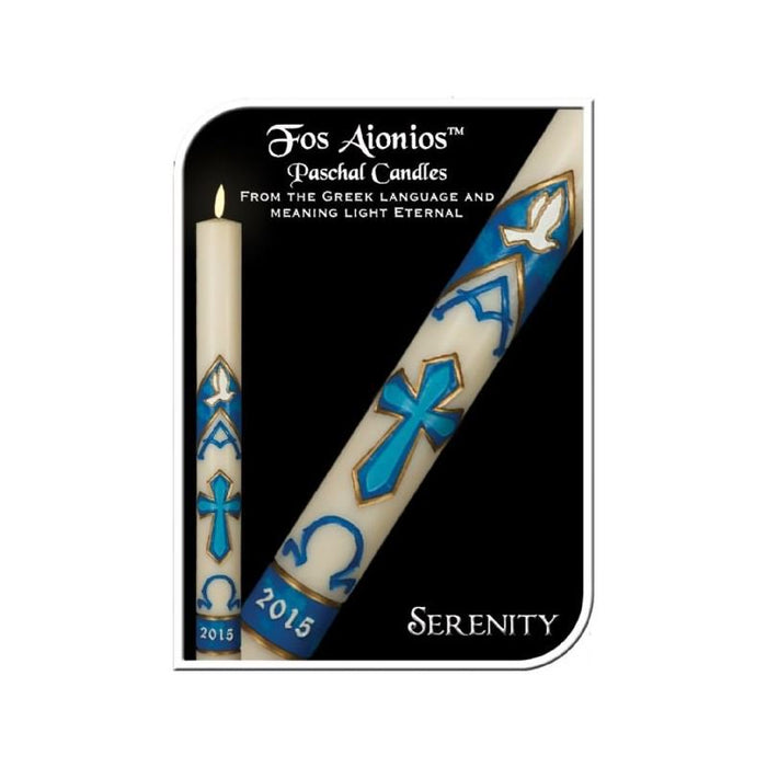 Serenity Paschal Candle