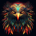 Seriously Abstract Eagle