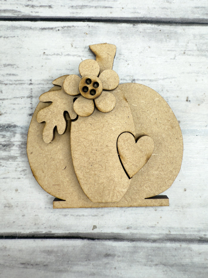 Single Pumpkin Cloche Cake display Add on Insert kit