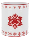 Snowflake Canister Seasonal & Holiday Decor Large 12045062