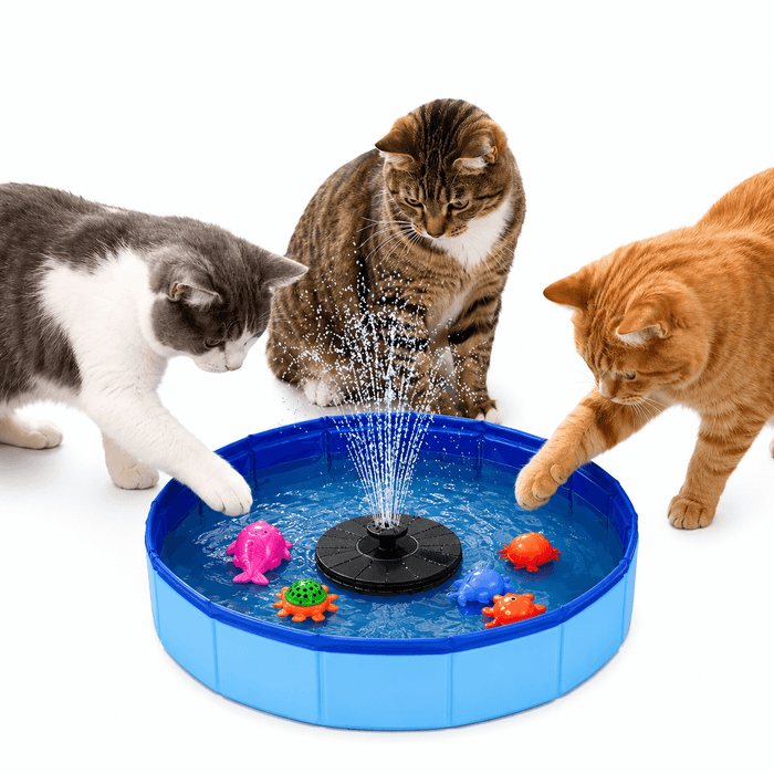 Solar Pet Splash Pool Fursera