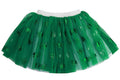 Sparkle Sisters by Couture Clips - Green Shamrock tutu: 2-6 year