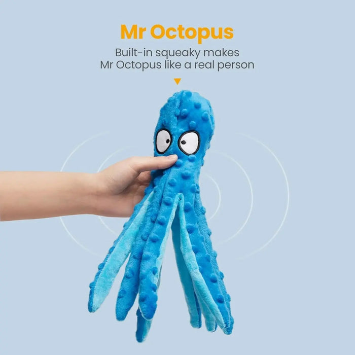 Squeaky Octopus Dog Toys