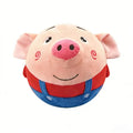 Squeaky Pig Dog Toy – Soft Plush Interactive Chew & Play Toy