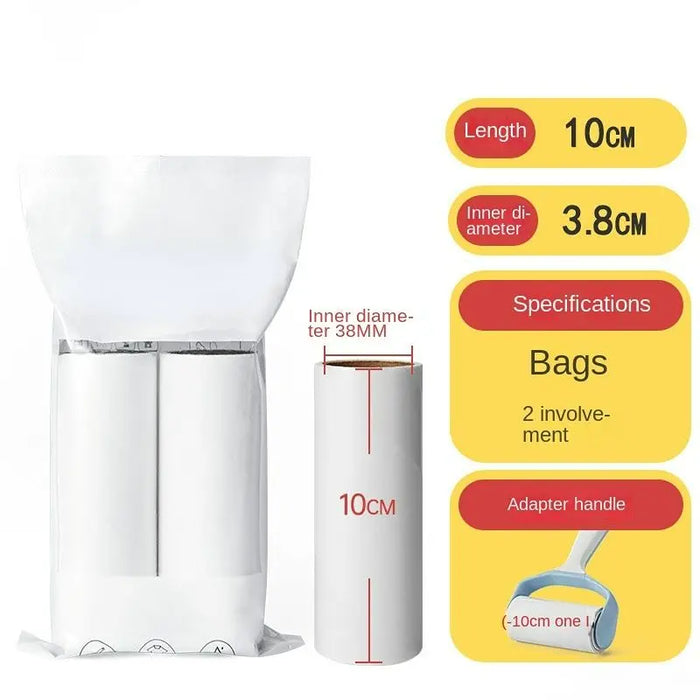 Sticky Lint Roller – Pet Hair Remover for Clothes & Furniture