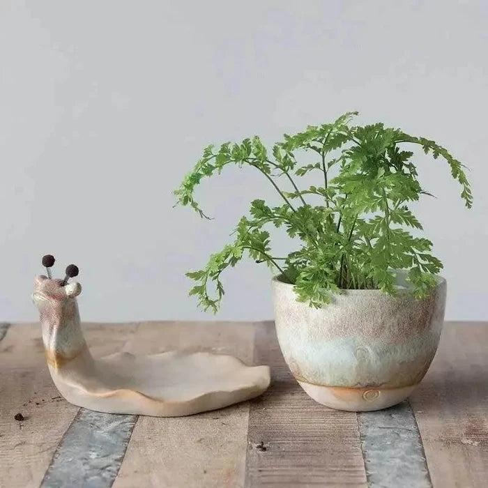 Stoneware Snail Planter Pots & Planters 12037800
