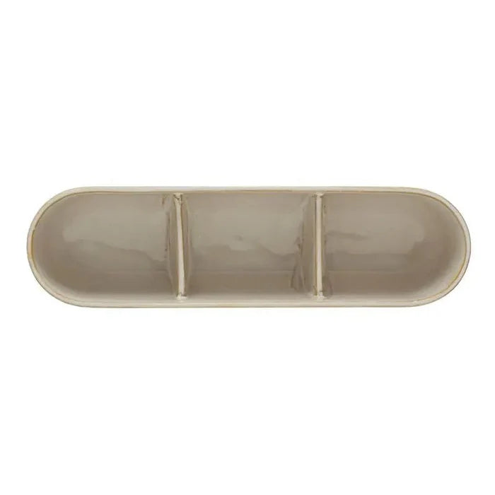 Stoneware Window Planter with 3 Sections Pots & Planters 12037786