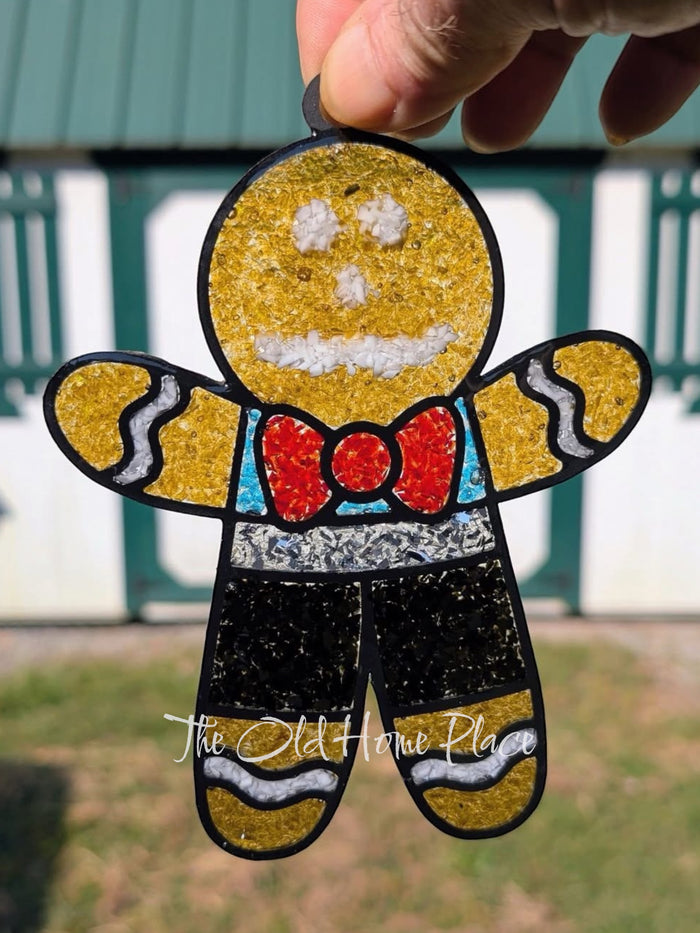 Style 247 Gingerbread Boy Laser Cut Outline Frame Blank