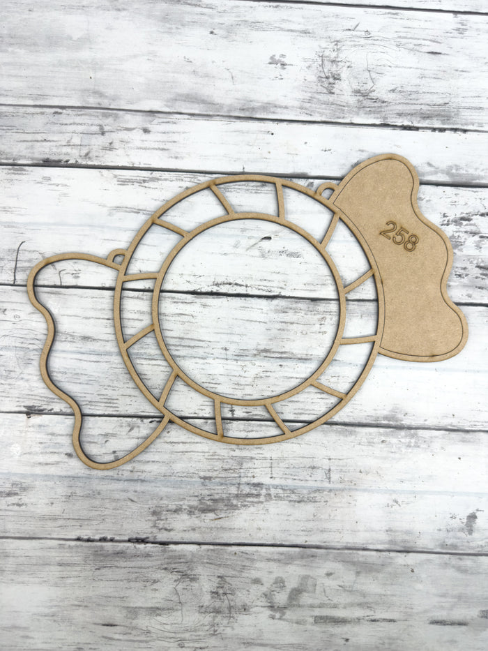 Style 258 Candy Laser Cut Outline Frame Blank