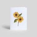 Sunflower Watercolor Greeting Card