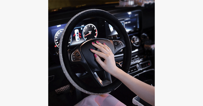 Swarovski Diamonds Steering Wheel Cover
